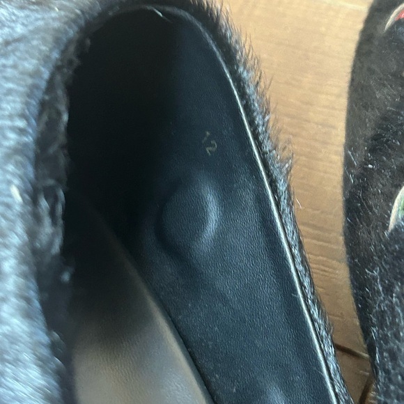 ESENES WORLDWIDE Eyeball Mules black fur - Picture 7 of 16